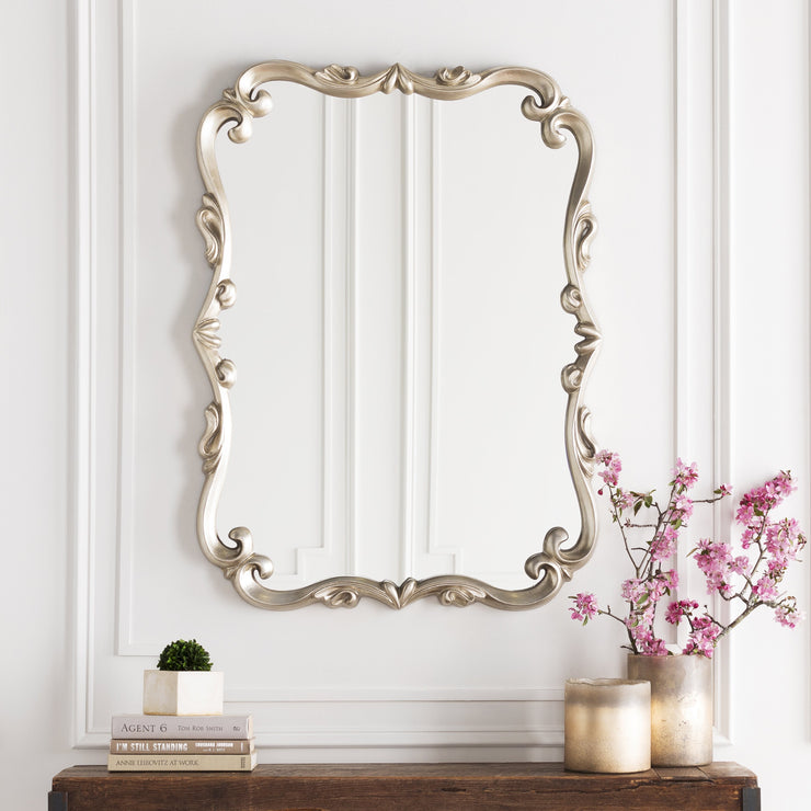 Kimball Wall Mirror in Silver by Surya