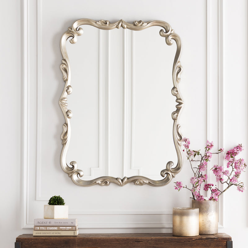 media image for Kimball Wall Mirror in Silver by Surya 273