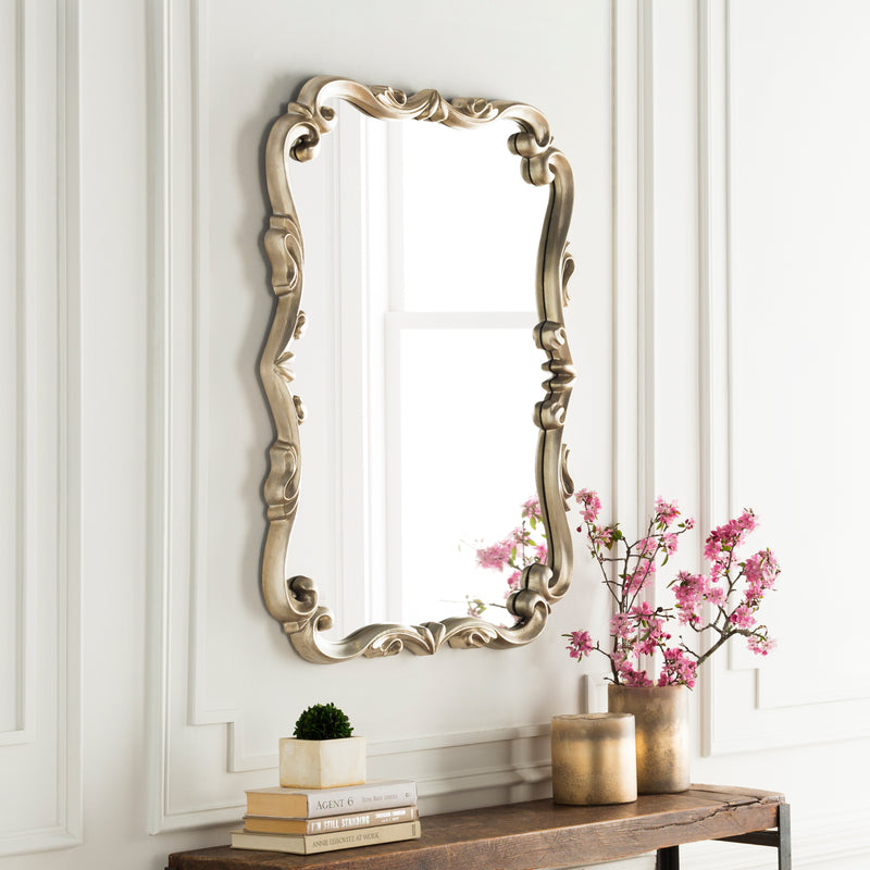 media image for Kimball Wall Mirror in Silver by Surya 286