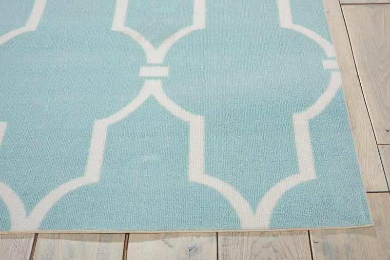 media image for home garden aqua rug by nourison nsn 099446212788 3 243