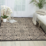 caribbean ivory charcoal rug by nourison nsn 099446374943 6
