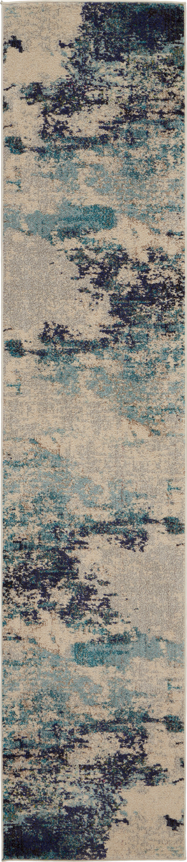 media image for celestial ivory teal blue rug by nourison 99446740069 redo 3 299