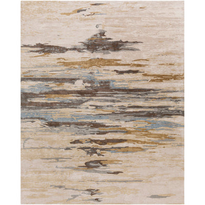 product image for Kavita Viscose Beige Rug Flatshot 2 Image 51