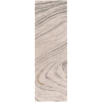 product image for Kavita Viscose Light Gray Rug Flatshot 3 Image 70