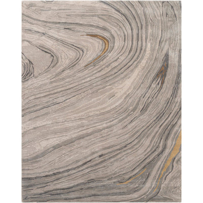 product image for Kavita Viscose Light Gray Rug Flatshot 2 Image 62