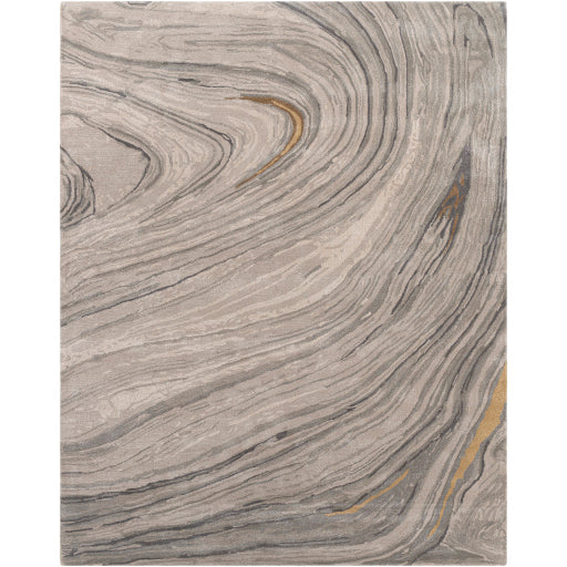 media image for Kavita Viscose Light Gray Rug Flatshot 2 Image 280