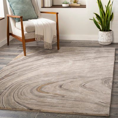 product image for Kavita Viscose Light Gray Rug Roomscene Image 64