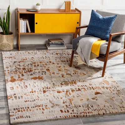 product image for Kavita Viscose Brown Rug Roomscene Image 65