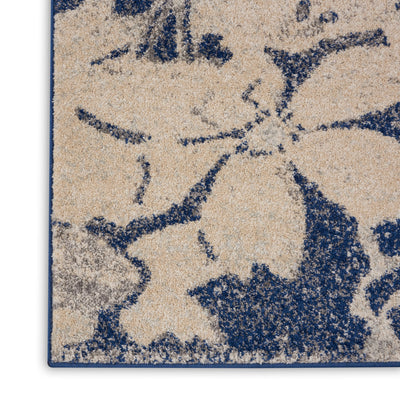 product image for tranquil beige navy rug by nourison nsn 099446486110 4 5