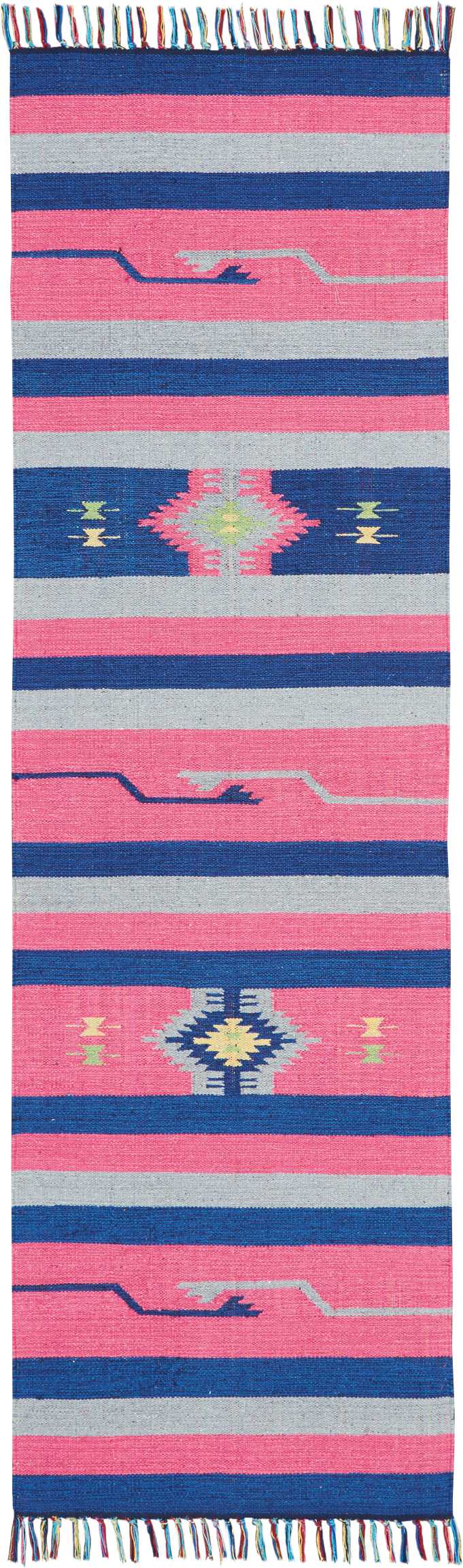 baja handmade pink blue rug by nourison 99446395399 redo 2