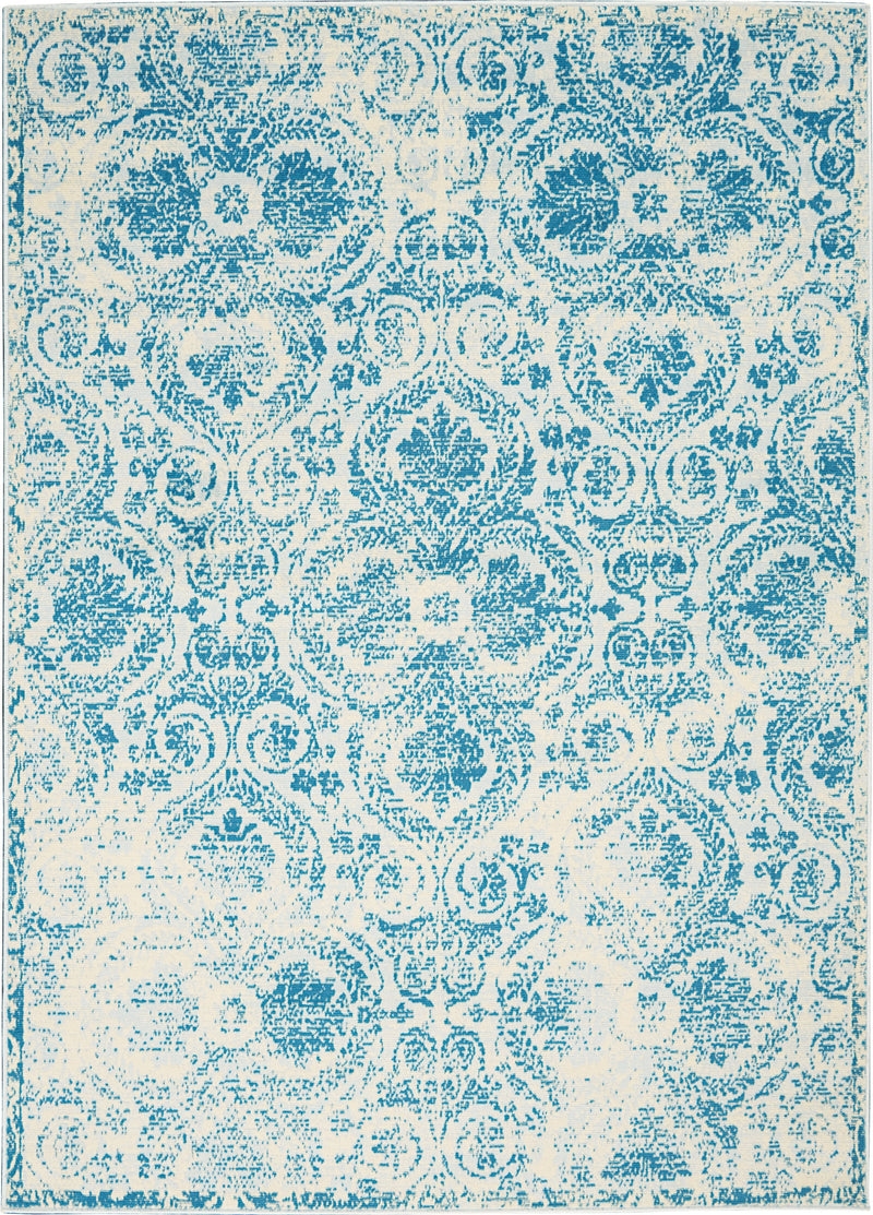 media image for jubilant blue rug by nourison 99446478047 redo 1 210