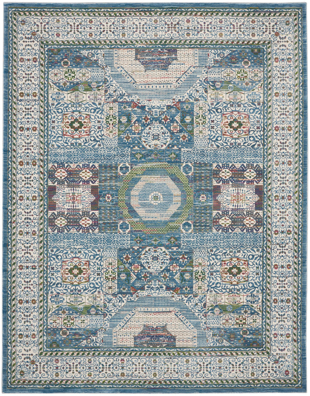 ankara global ivory light blue rug by nourison 99446855817 redo 1
