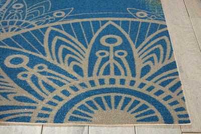 product image for home garden blue rug by nourison nsn 099446337221 3 96