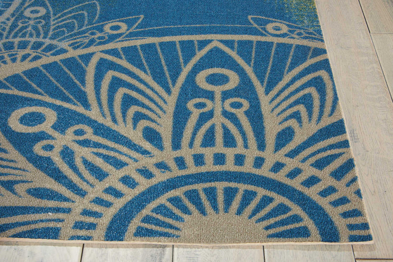 media image for home garden blue rug by nourison nsn 099446337221 3 252