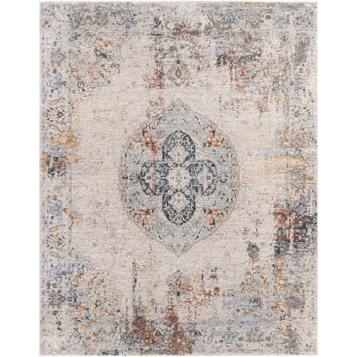 media image for Laila Burnt Orange Rug Flatshot 3 Image 236