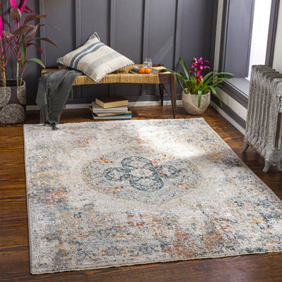 product image for Laila Burnt Orange Rug Roomscene Image 9