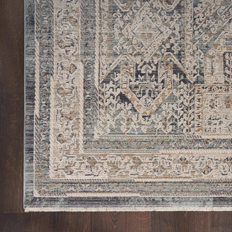 media image for lynx ivory charcoal rug by nourison 99446082619 redo 16 252