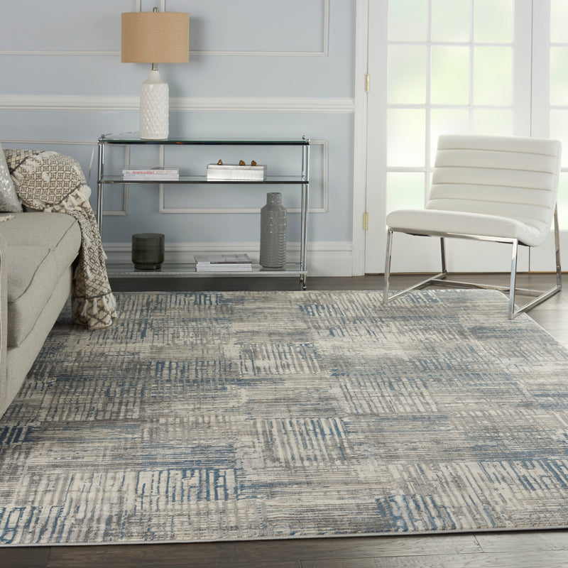 media image for solace ivory grey blue rug by nourison 99446756923 redo 6 275