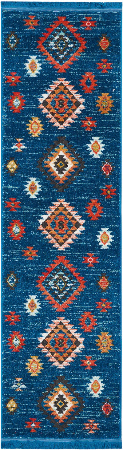 product image for south western blue rug by nourison nsn 099446401694 2 74