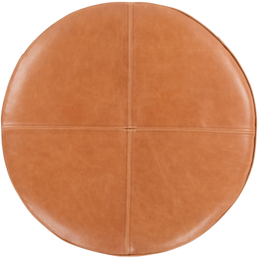 media image for Lance Leather Black Pouf Alternate Image 7 291