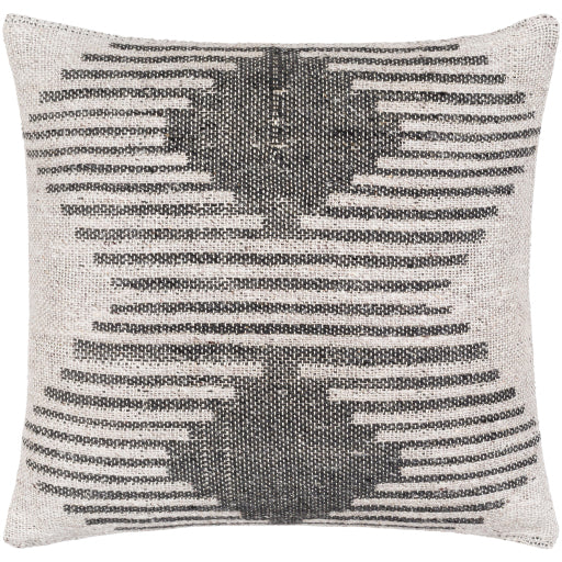 media image for Lewis Viscose Charcoal Pillow Flatshot Image 296