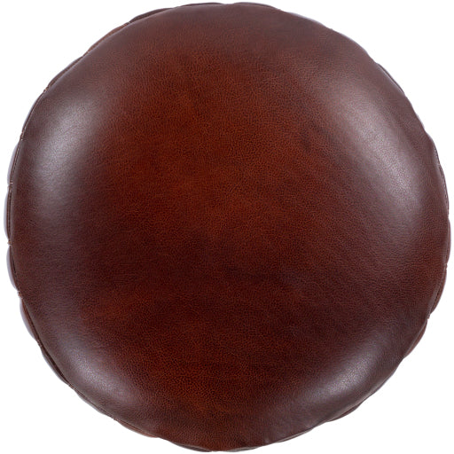 media image for Langdon Leather Black Pouf Alternate Image 7 28