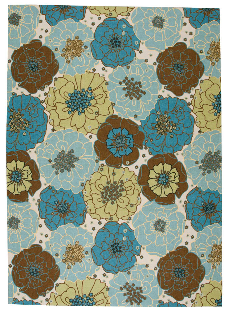home garden light blue rug by nourison nsn 099446111982 1