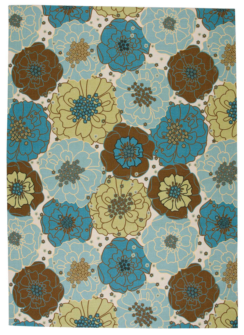 media image for home garden light blue rug by nourison nsn 099446111982 1 210