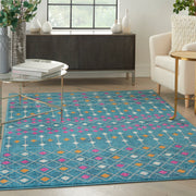 passion blue multicolor rug by nourison nsn 099446802941 8