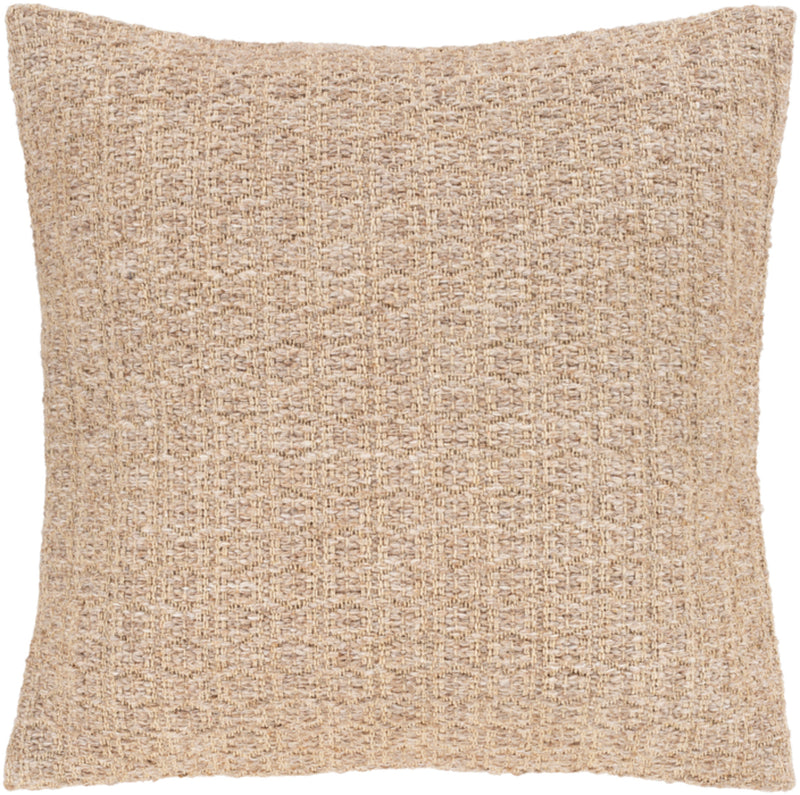 media image for Leif Woven Pillow in Cream & Taupe 292