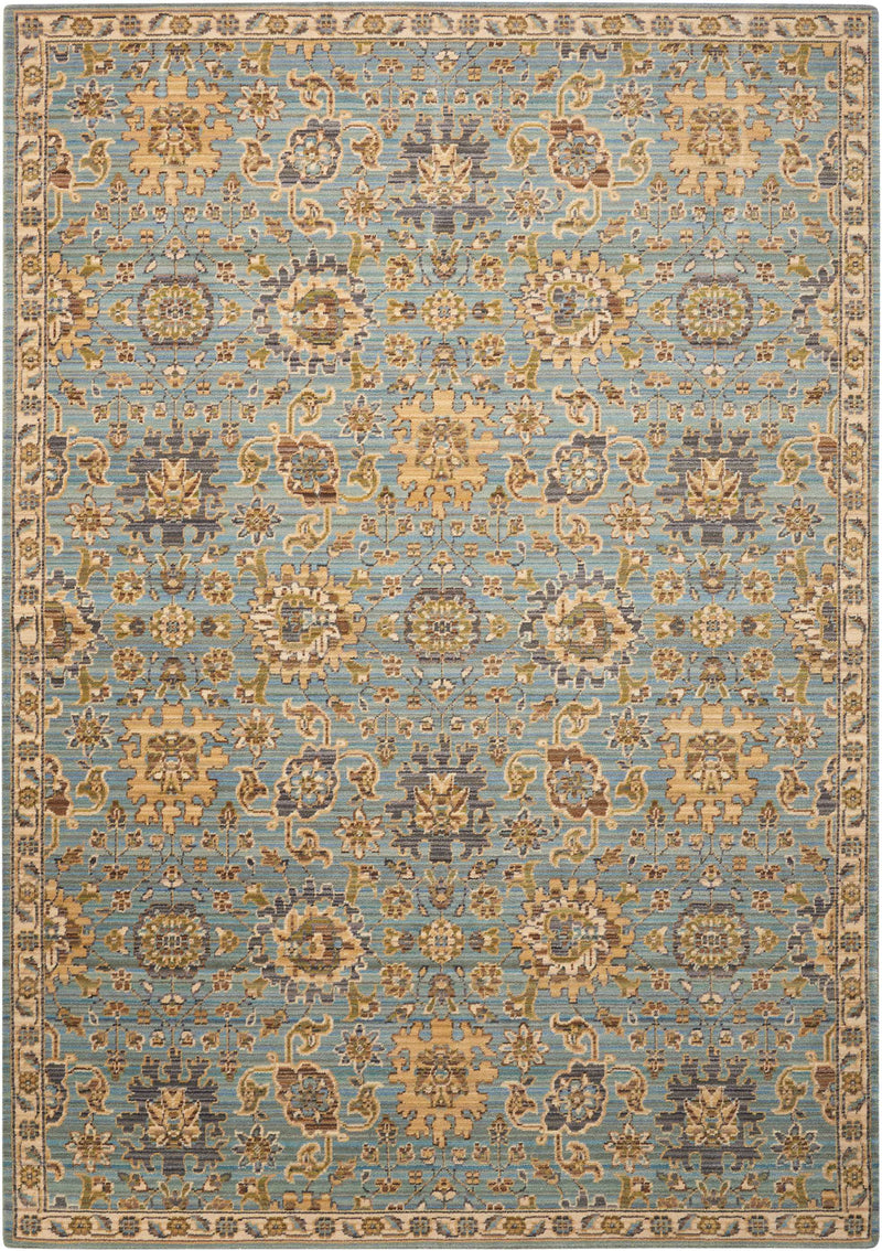 media image for timeless light blue rug by nourison nsn 099446295750 1 248