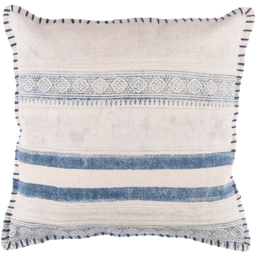 media image for Lola Cotton Navy Pillow Flatshot 2 Image 24