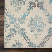 tranquil ivory turquoise rug by nourison nsn 099446399335 3