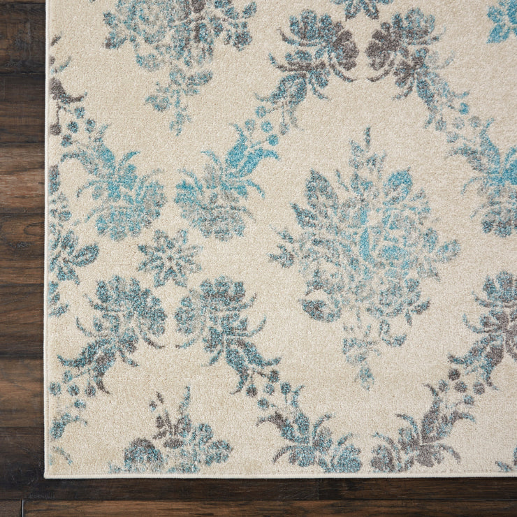 tranquil ivory turquoise rug by nourison nsn 099446399335 3