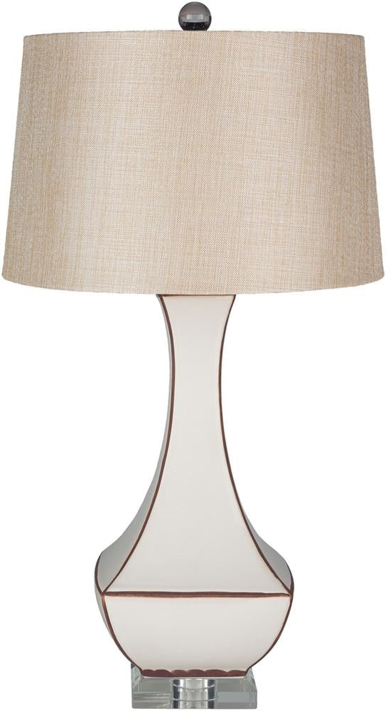 Belhaven Table Lamp in Ivory & Khaki