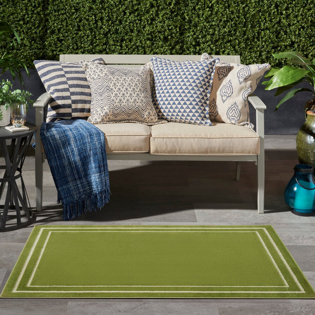 Nourison Home Nourison Essentials Green Ivory Contemporary Rug By Nourison Nsn 099446137975 23