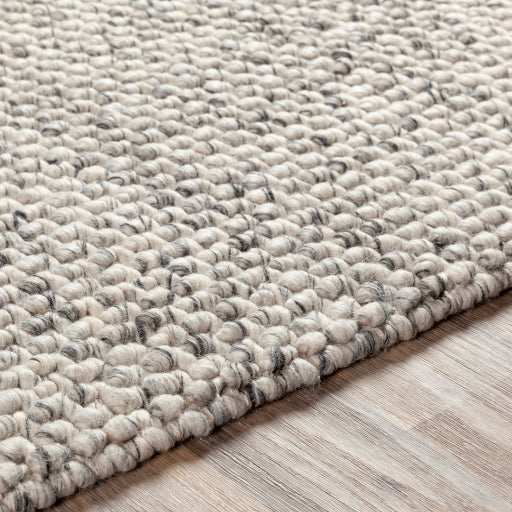 media image for Lucerne Charcoal Rug Texture Image 278