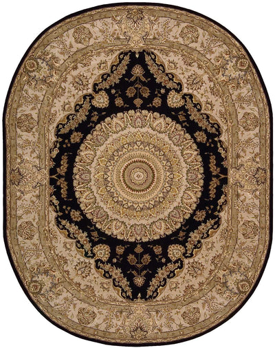 product image for nourison 2000 hand tufted black rug by nourison nsn 099446546708 3 58