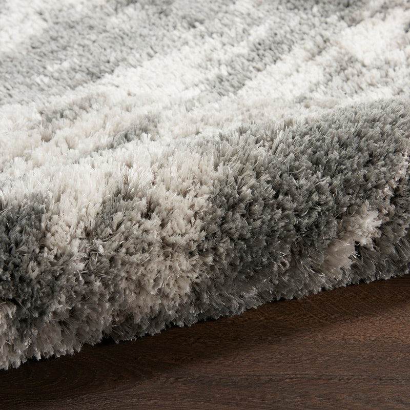 media image for dreamy shag charcoal ivory rug by nourison 99446878274 redo 2 261