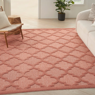 product image for easy care coral orange rug by nourison 99446040688 redo 3 23