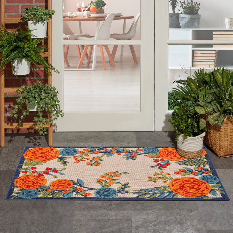 media image for Nourison Home Aloha Multicolor Contemporary Rug By Nourison Nsn 099446170026 13 239