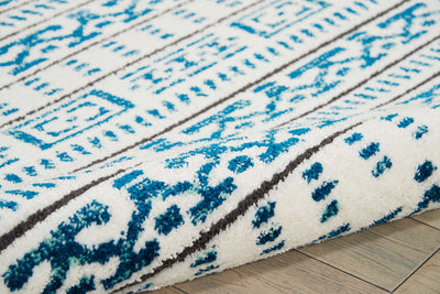 product image for kamala ivory blue rug by nourison nsn 099446407580 5 86