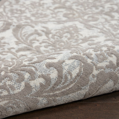 product image for damask ivory grey rug by nourison 99446341341 redo 3 74