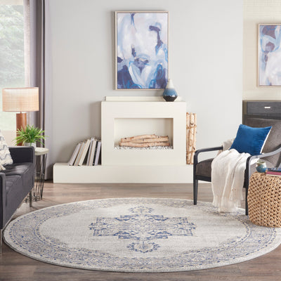 product image for tranquil grey navy rug by nourison nsn 099446816665 11 0