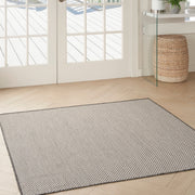 Nourison Home Courtyard Ivory Charcoal Modern Rug By Nourison Nsn 099446162199 16