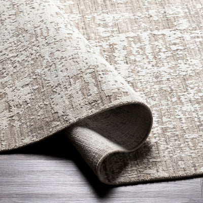 product image for Lucknow Viscose Light Gray Rug Fold Image 51