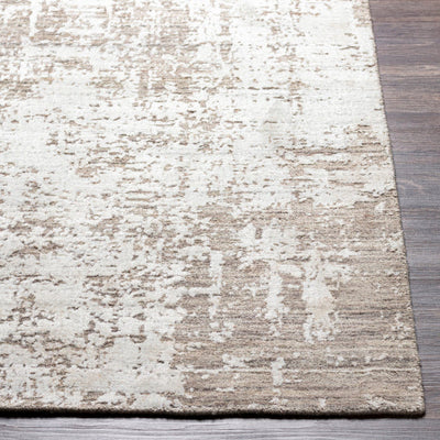 product image for Lucknow Viscose Light Gray Rug Front Image 90