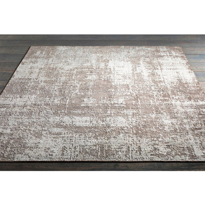 product image for Lucknow Viscose Light Gray Rug Styleshot Image 52