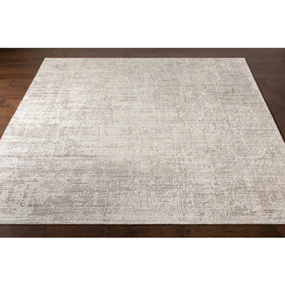 product image for Lucknow Viscose Light Gray Rug Corner Image 3