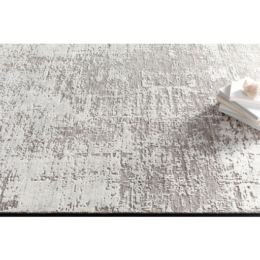 media image for Lucknow Viscose Light Gray Rug Styleshot 2 Image 264